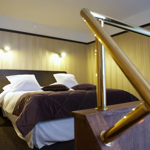 دوبلكس بسرير كينج، Hotel Le Berger 3/4