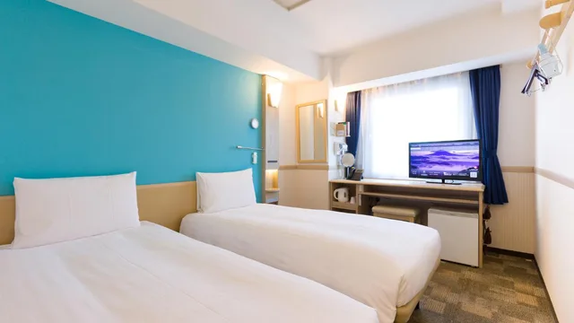 غرفة بسريرين منفصلين للمدخنين، Toyoko Inn Matsudo-eki Higashi-guchi 4/10