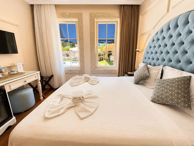 غرفة ديلوكس بسرير كوين، Salbakos Herakleia Boutique Hotel 6/10