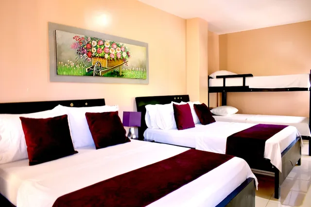 غرفة قياسية رباعية بسرير بطابقين وسريرين كوين، Hotel Campestre Villa Ocha 2/5