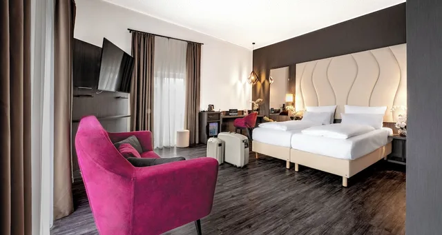 غرفة كومفورت مفردة بسريرين منفصلين، PLAZA INN Heilbronn 7/10
