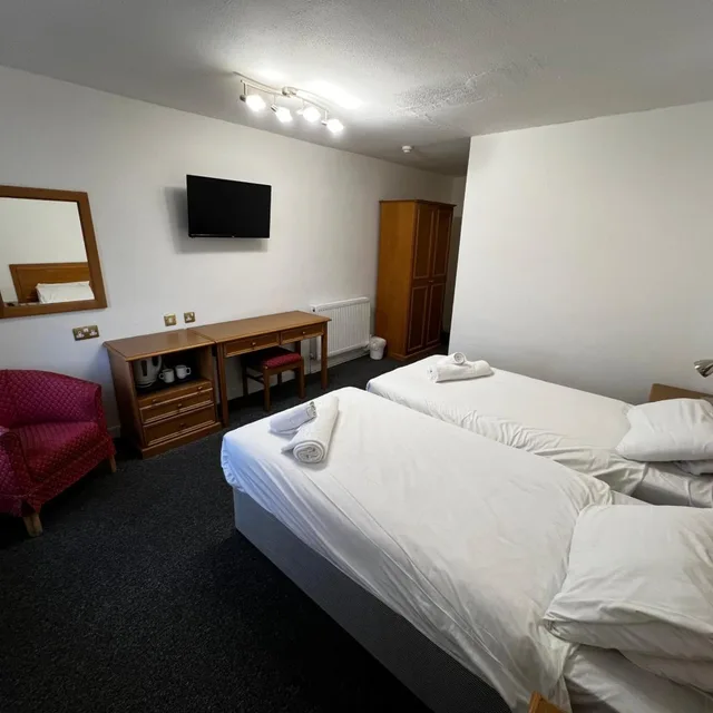 غرفة قياسية بسريرين منفصلين، Ox Hotel Carlisle 3/5