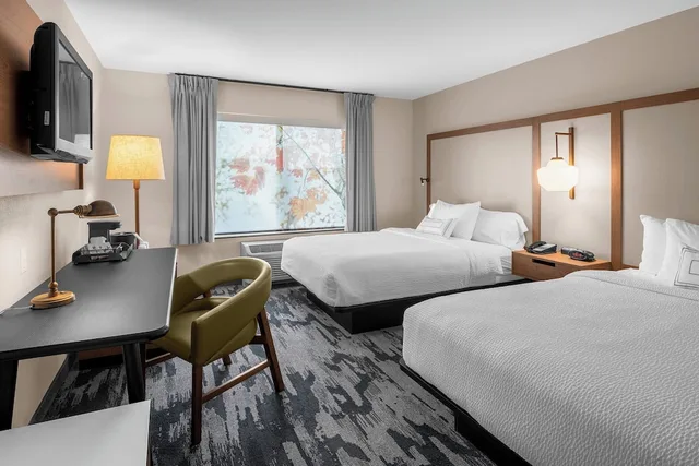 غرفة بسريرين كوين لذوي الإعاقة، Fairfield Inn And Suites Columbus West 2/4