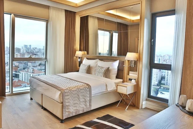 جناح بسرير كوين بغرفتي نوم، Bof Hotels Ceo Suites 4/10