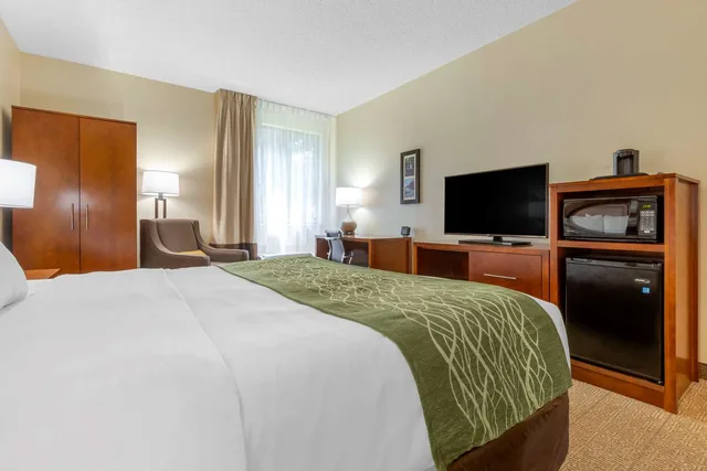 غرفة بسرير كينج لذوي الإعاقة، Comfort Inn & Suites Lenoir Hwy 321 Northern Foothills 1/5