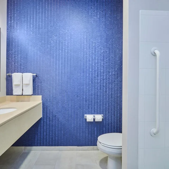 غرفة بسريرين كوين يُسمح فيها بالحيوانات الأليفة، Fairfield Inn Suites By Marriott Burlington 2/3