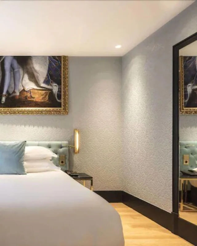 غرفة مفردة بسرير كينج، Hotel Eiffel Petit Louvre 4/6