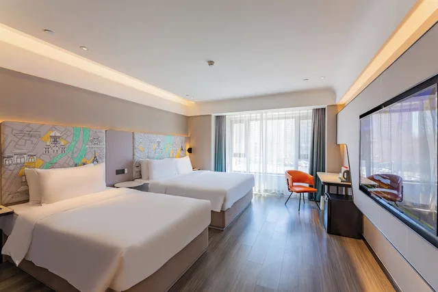 غرفة عائلية بسريرين مزدوجين، Mercure Harbin West Railway Station 2/4