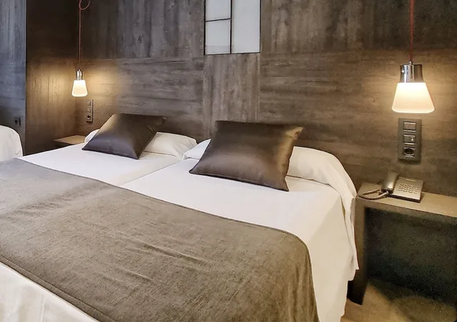 غرفة داخلية كومفورت بسرير مزدوج، Sant Agusti Hotel 2/6
