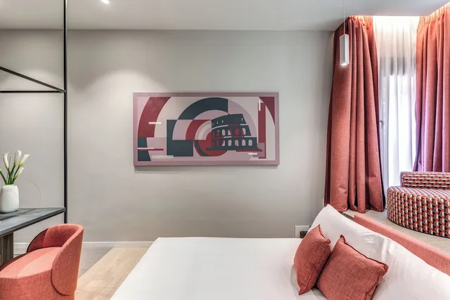 Junior Suite, Studio, Twin Beds, Sofa، Parioli Cube Hotel 8/10
