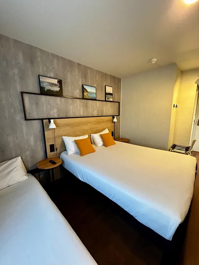 غرفة قياسية بسرير مزدوج وسرير فردي، Ibis St Malo La Madeleine 7/10