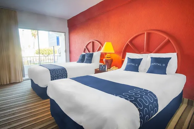 غرفة قياسية بسريرين مزدوجين، Hotel Costa Ensenada 2/9