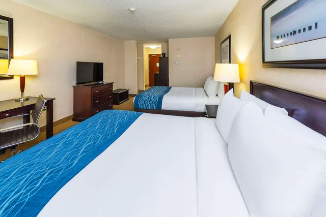 غرفة بسريرين كوين، Comfort Inn And Suites Edson Yellowhead Highway 2/7