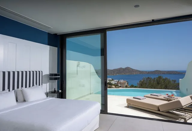 1 Bedroom, Serenity, Suite, Sea View, Private Pool، Elounda Gulf Villas 3/6