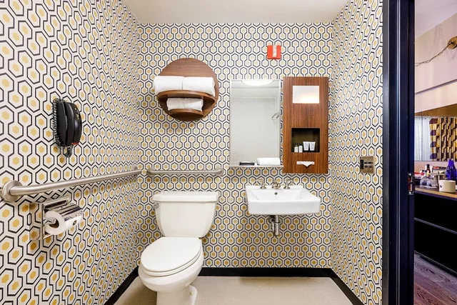 غرفة قياسية بسرير مزدوج لذوي الإعاقة، The Roxy Hotel New York 1/2
