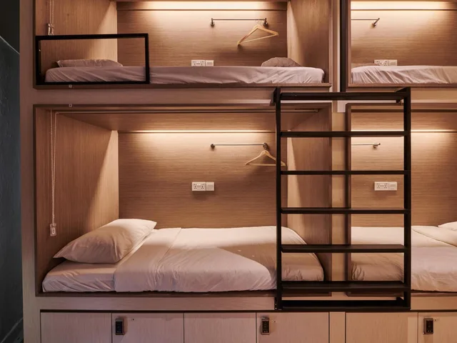 Capsule, Female Dorm, Single، BEAT. Sports Hostel At Little India 2/5