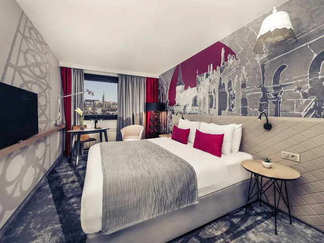 غرفة قياسية بسرير مزدوج، Mercure Budapest Castle Hill 2/8