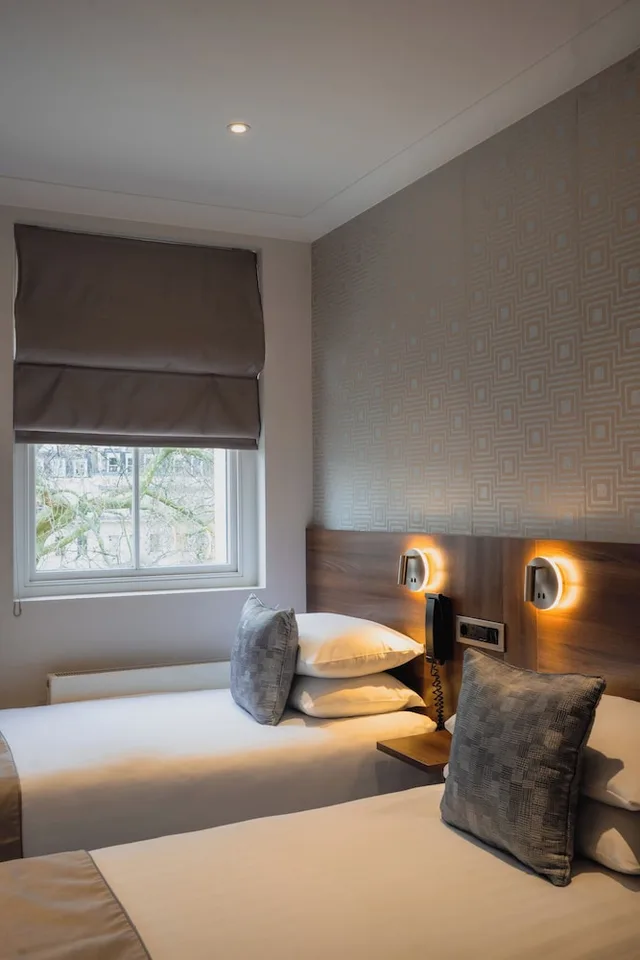 غرفة قياسية بسريرين منفصلين، London House Hotel 10/10