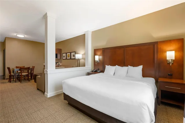 Efficiency, Suite, King Bed, Comfort Suites West Omaha, NE 1/2