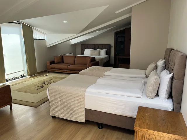 Loft, Family, Queen and Twin Beds, Terrace, The Elegant Hotel 2/4