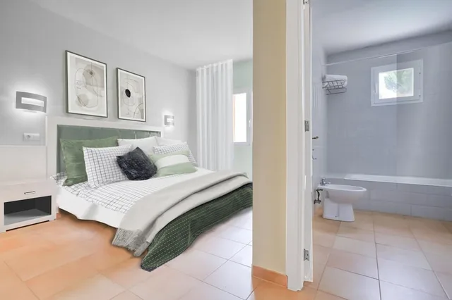 شقة عائلية بستة أسرّة بشرفة بـ3 غرف نوم مع أريكة، Apartamentos Vista Alegre Mallorca 2/2