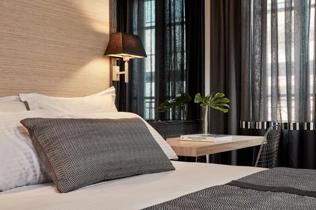 غرفة كومفورت بسرير مزدوج بإطلالة على المدينة، Antigon Urban Chic Hotel by GHH 9/10