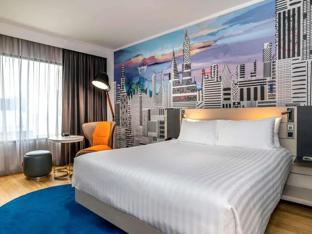 غرفة ديلوكس بسرير مزدوج أو سريرين منفصلين، Novotel Bangkok On Siam Square 1/6