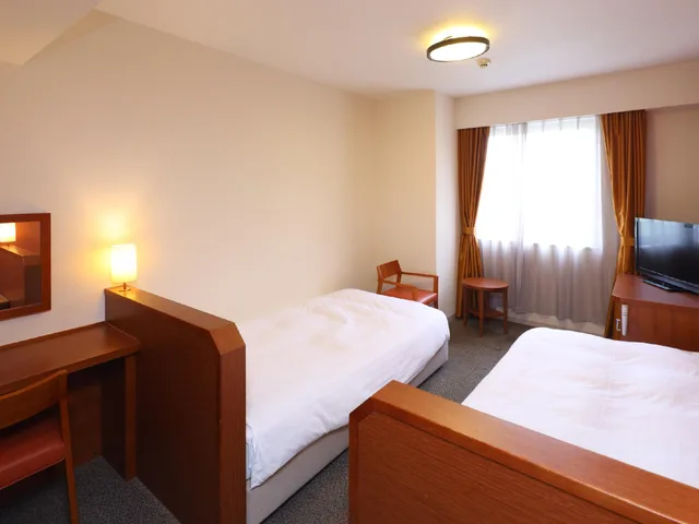 Semi Room, 2 Semi Double Beds, Unit Bath، Dormy Inn Premium Wakayama 1/3