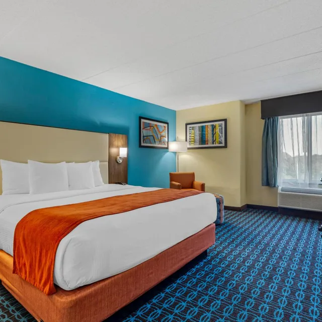 غرفة بسرير كينج بحوض استحمام لذوي الإعاقة، Best Western Plus North Shore Hotel 1/5