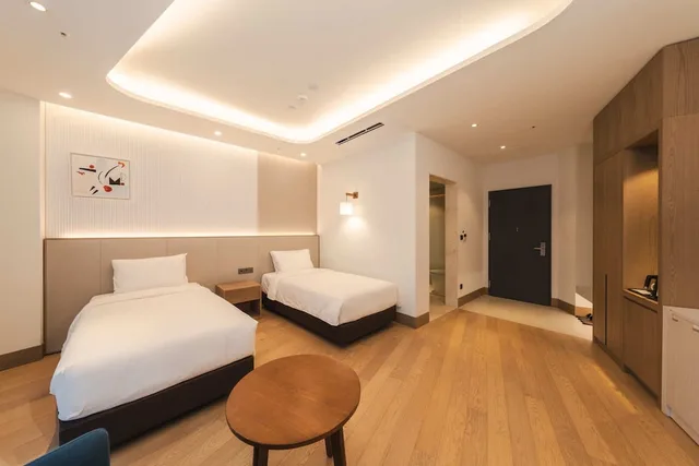غرفة عصرية ديلوكس بسريرين منفصلين، Arban Hotel 6/10