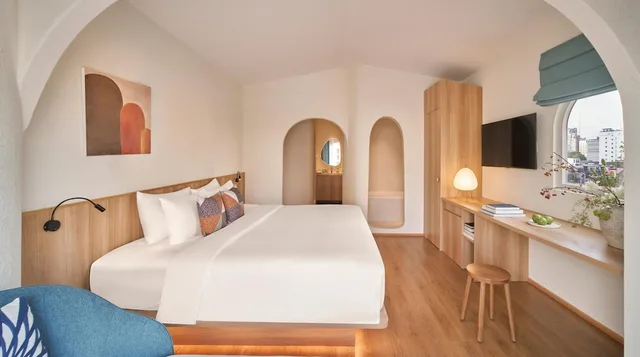 Square, Suite, Double Bed، Silverland Ben Thanh Hotel 5/10