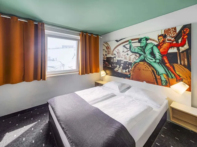 غرفة بسرير مزدوج، B&B Hotel Leipzig-City 1/6