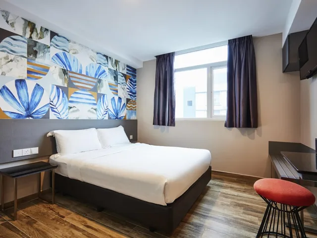 غرفة سوبيريور بسرير مزدوج، Ibis Budget Singapore Tulip 2/5