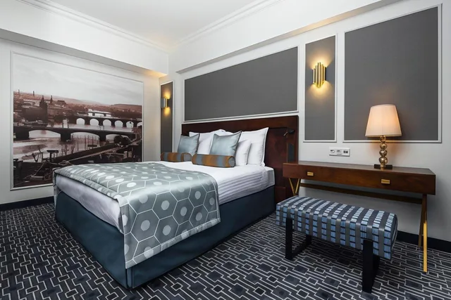 غرفة ثلاثية بسرير مزدوج، Grand Hotel International 1/2