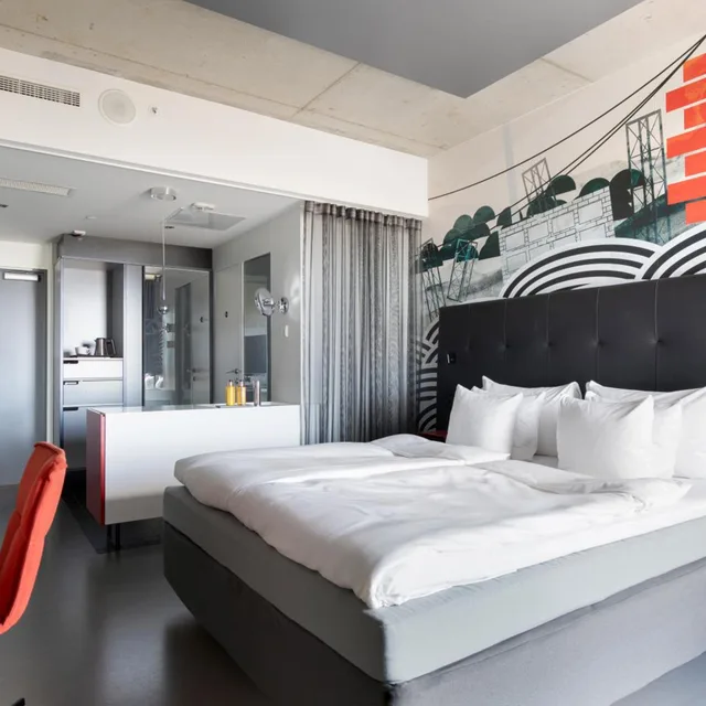 غرفة سوبيريور بسرير كينج، Sokos Solo Hotel Torni Tampere 3/8