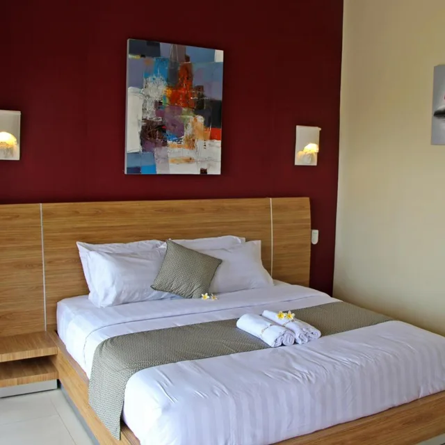 بنغل بسرير مزدوج بإطلالة على الحديقة، Bali Dive Resort And Spa 4/10