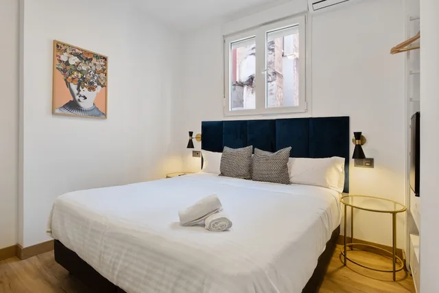 غرفة قياسية بسرير كينج، Hostel Malaga City 1/3