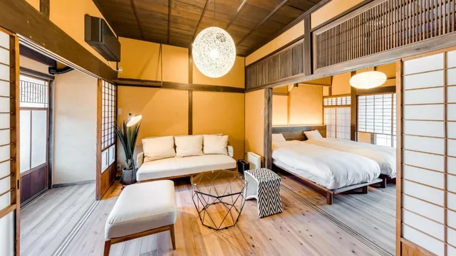 غرفة غراند قياسية بسريرين منفصلين، EN Takeda Castle Town Hotel 1/1