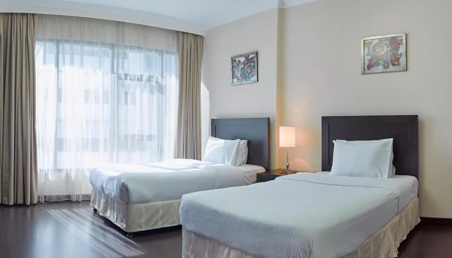 جناح بإطلالة على المدينة بـ3 غرف نوم، Tulip Hotel and Suites 3/9
