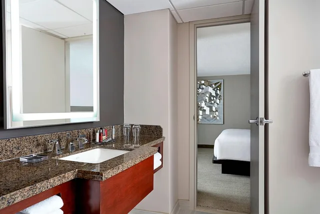 غرفة كلوب بسريرين كوين، Marriott Bethesda 3/4