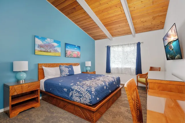 غرفة سوبيريور بسرير كينج بإطلالة على الجبل، Castle Waimea Country Lodge 2/10