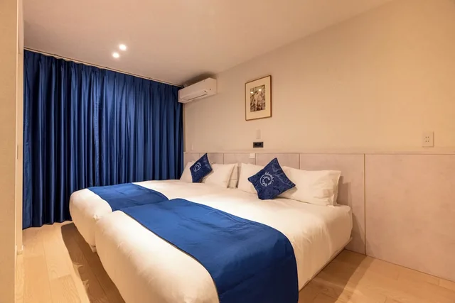 Premier, 2 Double Beds, RHUMB LINE TOKYO 1/6
