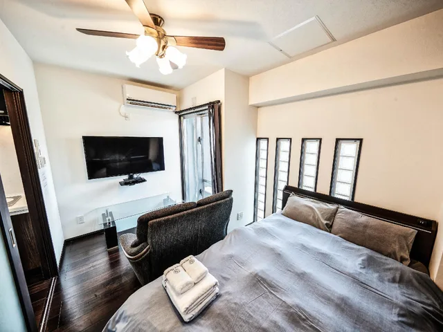 غرفة بسرير مزدوج، Terrace Resort Shintoshin 1/1