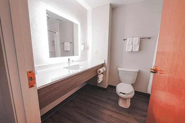 غرفة قياسية بسريرين كوين لذوي الإعاقة، Holiday Inn Express Hotel Suites East Lansing 7/7