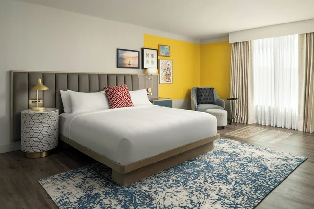 غرفة بسرير كينج بإطلالة، Hotel Amalga, St. Augustine, A Tribute Portfolio Hotel 3/6