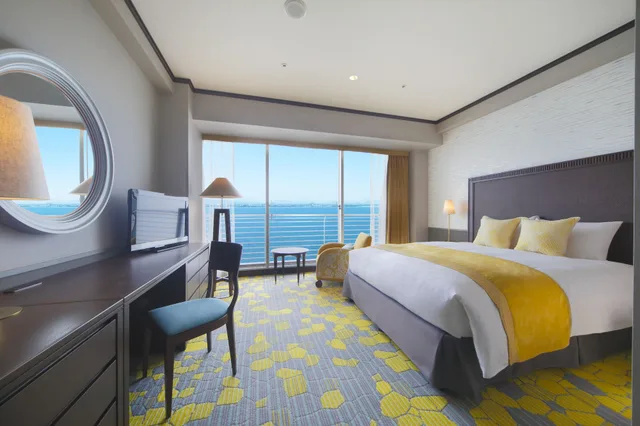 غرفة ديلوكس بسرير مزدوج بإطلالة على البحيرة، Biwako Hotel 1/3