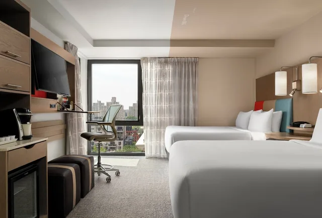 غرفة قياسية بسريرين مزدوجين، Even Hotel Brooklyn 7/10