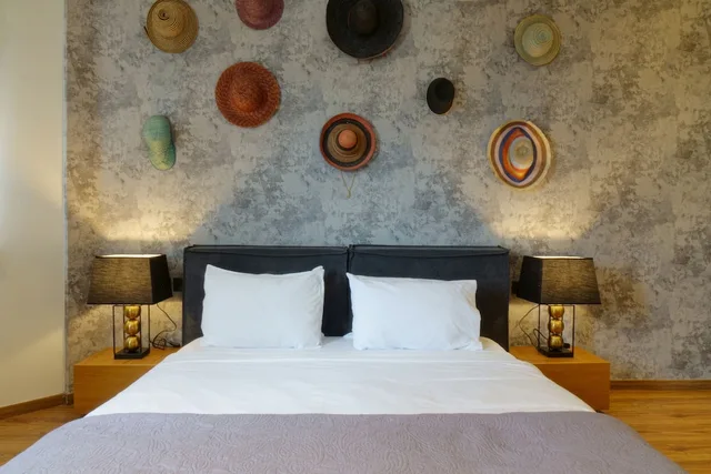 Deluxe, Suite, King Bed, Temple View, Sofa، Athens Version Luxury Suites 3/8