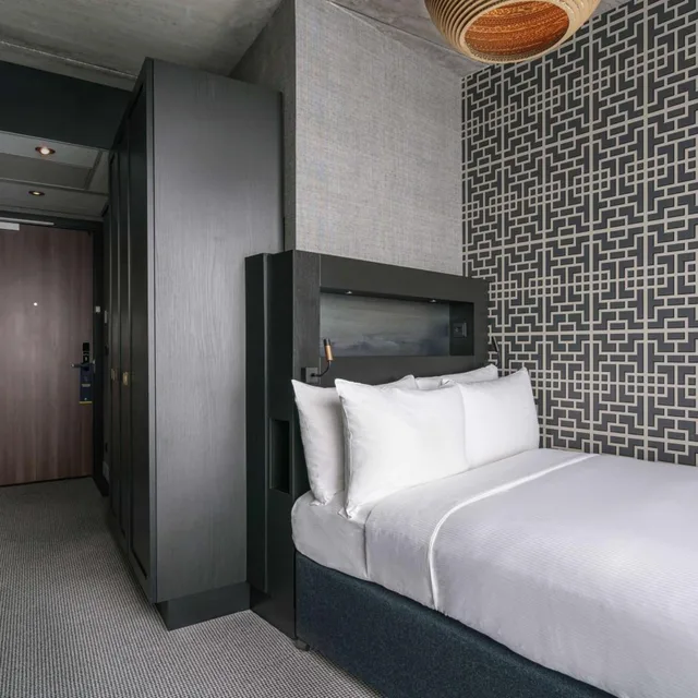 غرفة مفردة بإطلالة على النهر، Doubletree By Hilton Hotel Amsterdam - Ndsm Wharf 4/6
