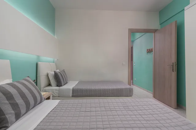 غرفة قياسية مفردة بسرير مزدوج، Ouzas Hotel 1/1